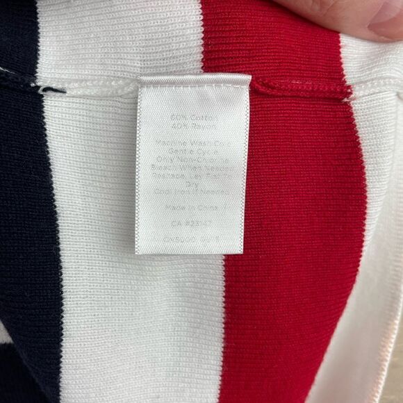 Pre-Owed Talbots Womens Red, White and Blue stripped Top Size S - Picture 7 of 7